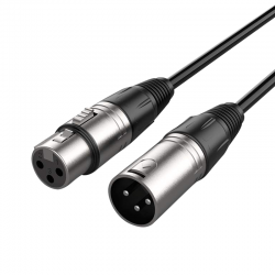 Cable de Micrófono 6m XLR...