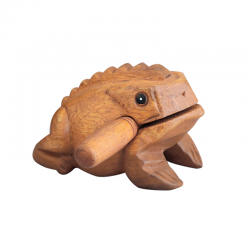 Mini Güiro de Madera Rana...