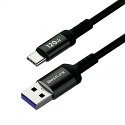 Cable USB 3.0 a USB-C 2m PD...