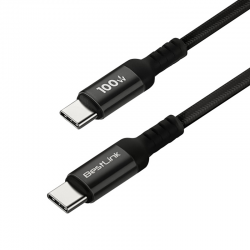 Cable USB-C a USB-C 2m PD...