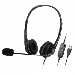 Headset USB con Micrófono...