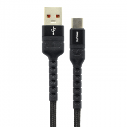Cable USB a USB-C 1m Carga...