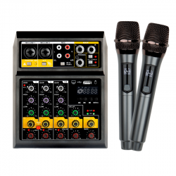 Mixer 4 Canales Interfaz...