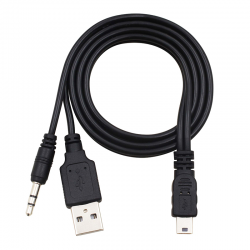 Cable Mini USB a USB y Plug...