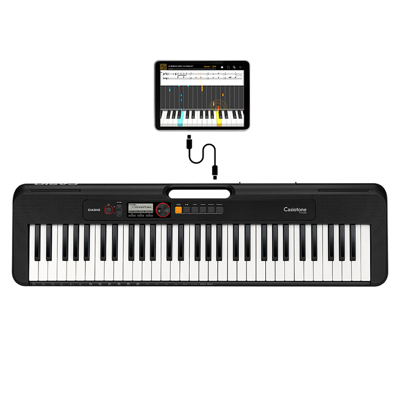 Deliberar Movimiento estéreo Teclado 61 Teclas USB MIDI Casio® + App Chordana Play